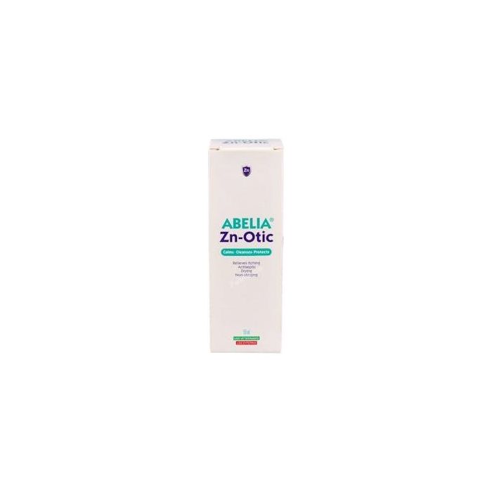 Vetnova Abelia Zn Otic Solución Ótica Natural 59 mL para Perros, Gatos, Animales Exóticos y Caballos