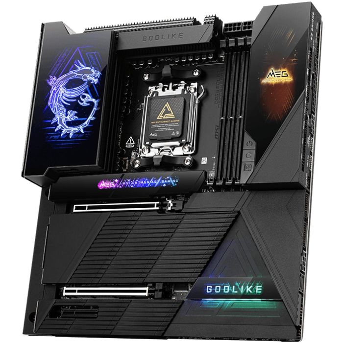 MSI MEG X870E GODLIKE Placa Base AMD AM5 X870 DDR5 LAN5G WIFI7 BT5.4 E-ATX - 911-7E48-001 2 MSI MEG X870E GODLIKE Placa Base AMD AM5 X870 DDR5 LAN5G WIFI7 BT5.4 E-ATX - 911-7E48-001 2