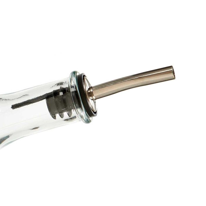 Kinvara Set Dosificadores Metal Acero Negro 9 x 18.5 x 2.5 cm (Set de 36)