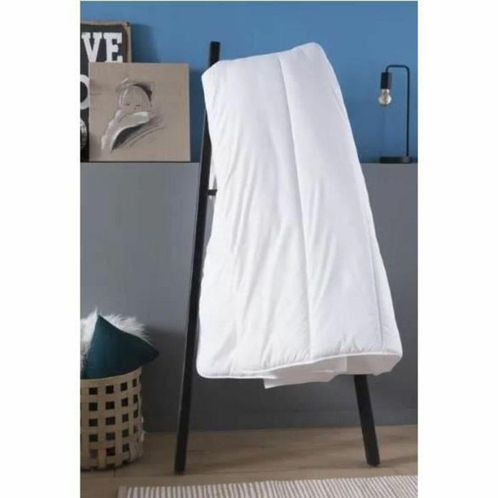 VVET 240 x 260 cm - dodo - templado - 100% de fibra de poliéster - para 2 personas - blanco 1