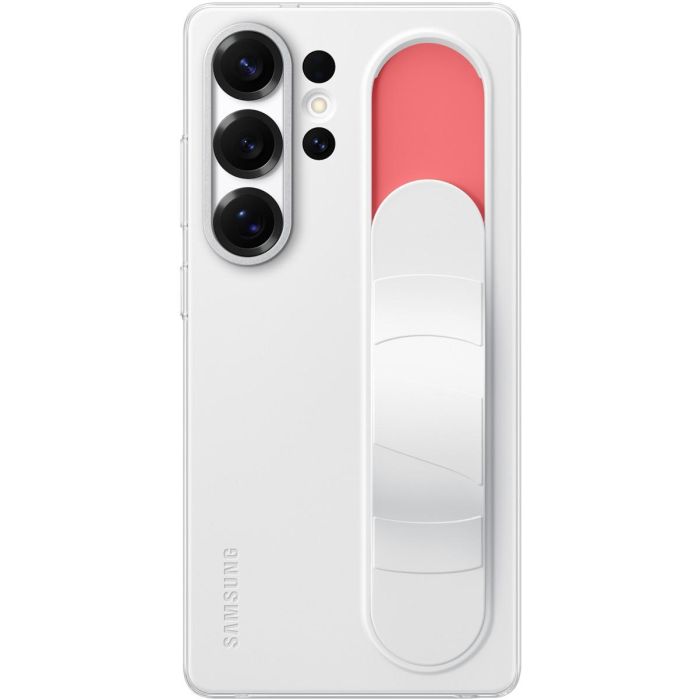 Samsung EF-GS938CWEGWW Funda Standing Grip para Galaxy S25 Ultra Blanco - Soporte de sobremesa - Fácil aplicación 2