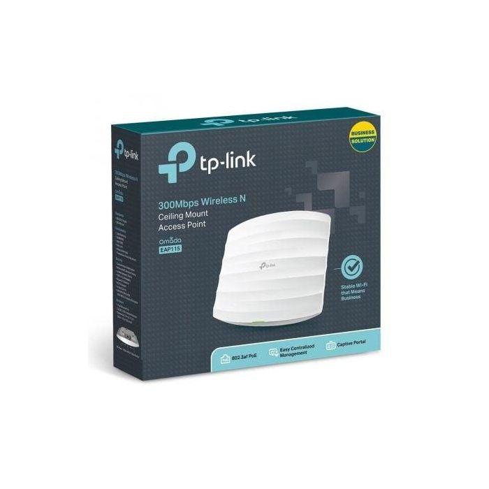 TP-Link Omada EAP115 300 Mbit/s Blanco Energía sobre Ethernet (PoE) 3
