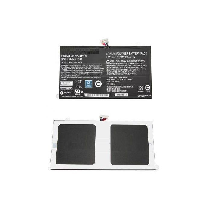 CoreParts Laptop Battery for Fujitsu 47.36Wh 4 Cell Li-ion 14.8V 3200mAh LifeBook U554