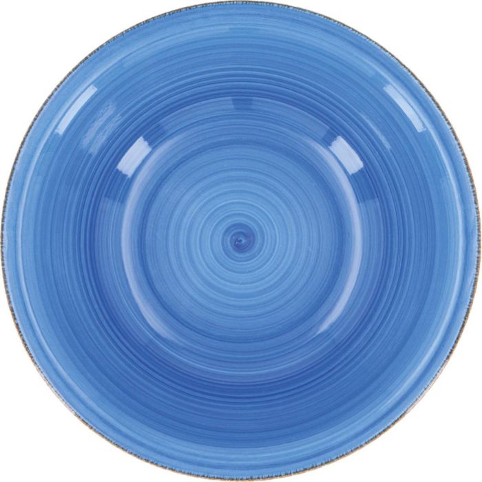 Quid Ensaladera Cerámica Vita Azul 23 cm, Set de 6 Unidades, Apilable, Apto Lavavajillas y Microondas, Pintada a Mano. 1 Quid Ensaladera Cerámica Vita Azul 23 cm, Set de 6 Unidades, Apilable, Apto Lavavajillas y Microondas, Pintada a Mano. 1