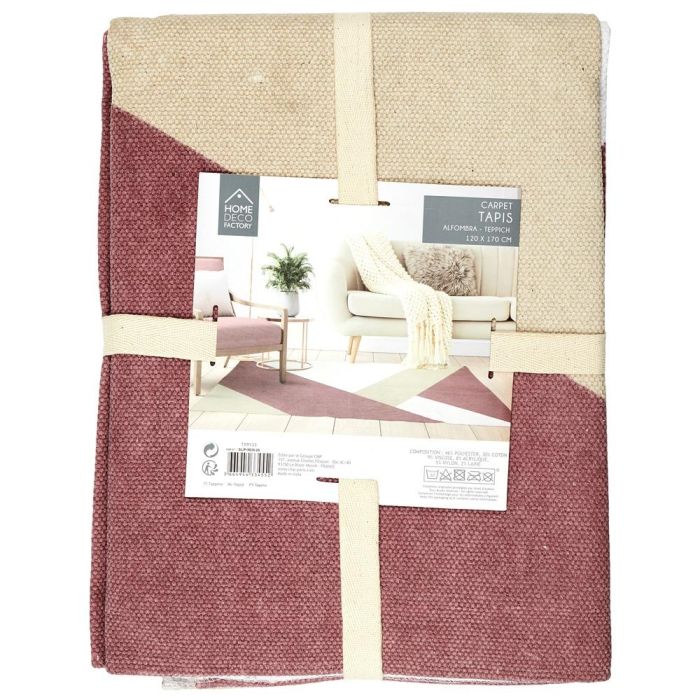 Home Deco Factory Alfombra Geométrica Moderna Nude 120x170 cm Tacto Suave 1 Home Deco Factory Alfombra Geométrica Moderna Nude 120x170 cm Tacto Suave 1