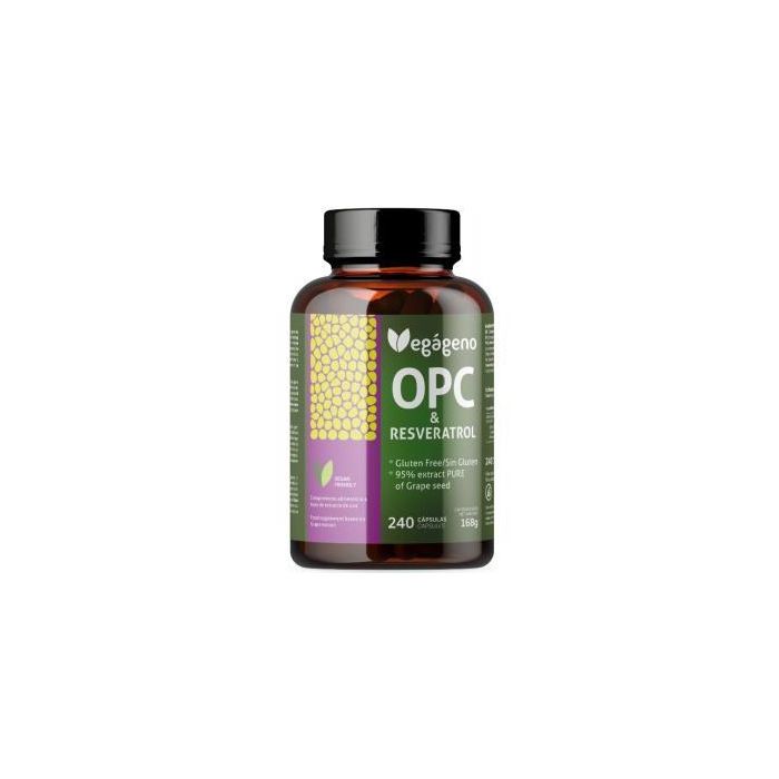Opc Semilla Uva-Resverastrol 240 Cap.