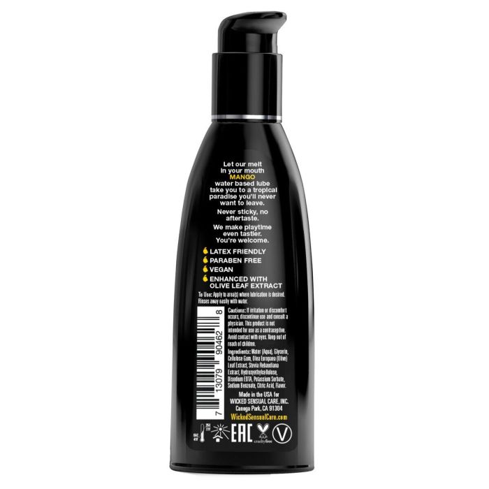 Lubricante Wicked Sensual Care 60 ml Mango (fruta) 1 Pieza 1 Lubricante Wicked Sensual Care 60 ml Mango (fruta) 1 Pieza 1