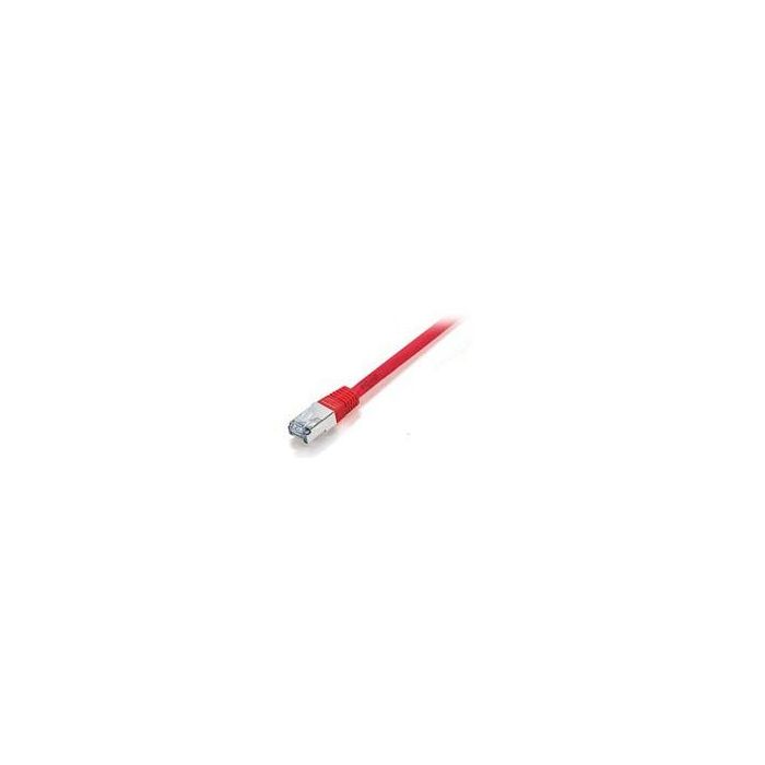 EQUIP Cable de Red Patch Cat5e SF/UTP 2xRJ45 5.00m Rojo para Conexión de Red
