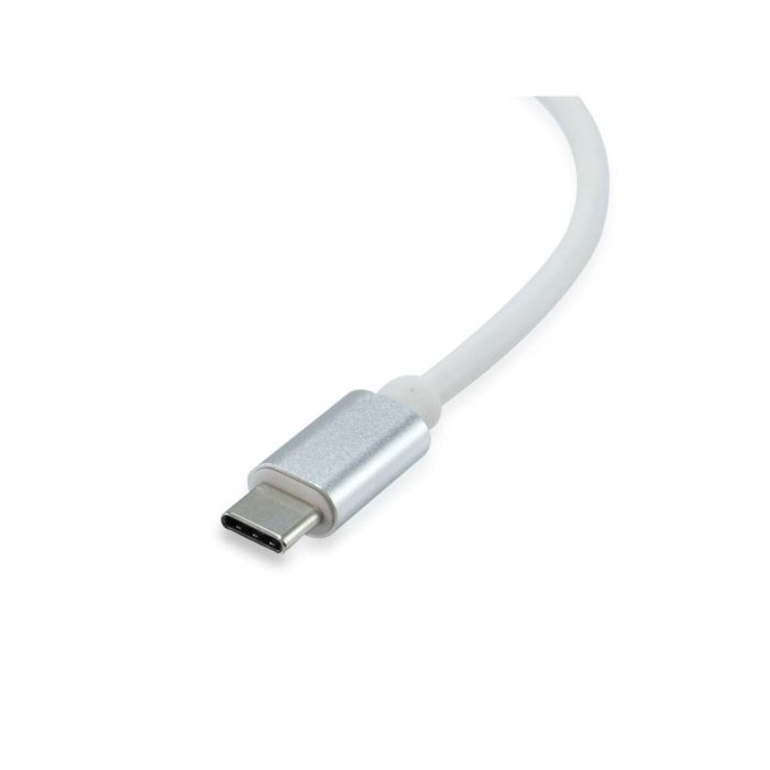 Hub USB Level One USB-0504 Negro Plateado 1