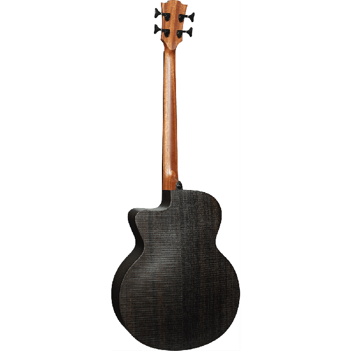 LAG Bajo Acústico Jumbo A/E Natural Satinado - Cuerpo de Brankowood y Eucalipto Ahumado, Electrónica Stage-LAG 4