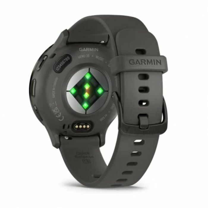 Garmin GAR1701774319527 Reloj GPS Conectado Venu 3S 30,4mm (1.2) Acero Gris, Caja Gris Oscuro y Correa Silicona Gris Oscuro 3