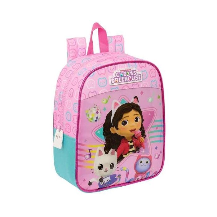 Mochila Safta Guarderia Adaptable A Carro Gabby S Dollhouse Party 270x220x100 mm Mochila Safta Guarderia Adaptable A Carro Gabby S Dollhouse Party 270x220x100 mm