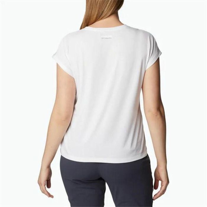 Camiseta de Manga Corta Mujer Columbia Trek™ Blanco L 4