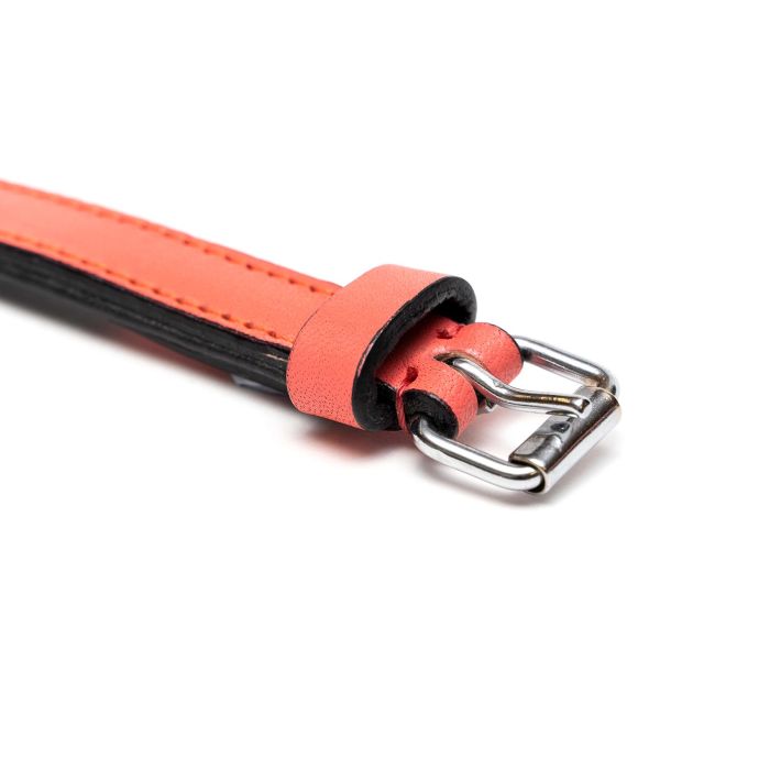 Gloria Collar Acolchado Perro Piel Auténtica Triple Capa Suave Mullido 50 cm x 25 mm Coral para Máxima Comodidad y Durabilidad Anti-Roce 0 Gloria Collar Acolchado Perro Piel Auténtica Triple Capa Suave Mullido 50 cm x 25 mm Coral para Máxima Comodidad y Durabilidad Anti-Roce 0