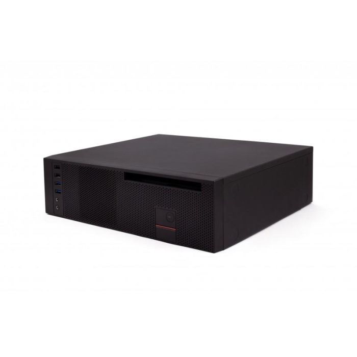 Caja Slim Micro ATX/ITX CoolBox COO-PCT360-2 Negro 1 Caja Slim Micro ATX/ITX CoolBox COO-PCT360-2 Negro 1