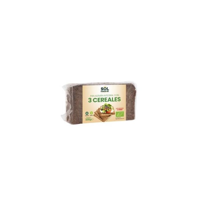 Pan Aleman 3 Cereales 500 G Bio