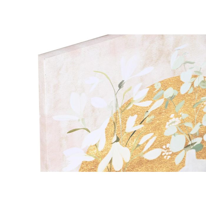 DKD Home Decor Cuadro Lienzo Marron Beige 1.8 x 50 x 40 cm (2 Unidades) 1