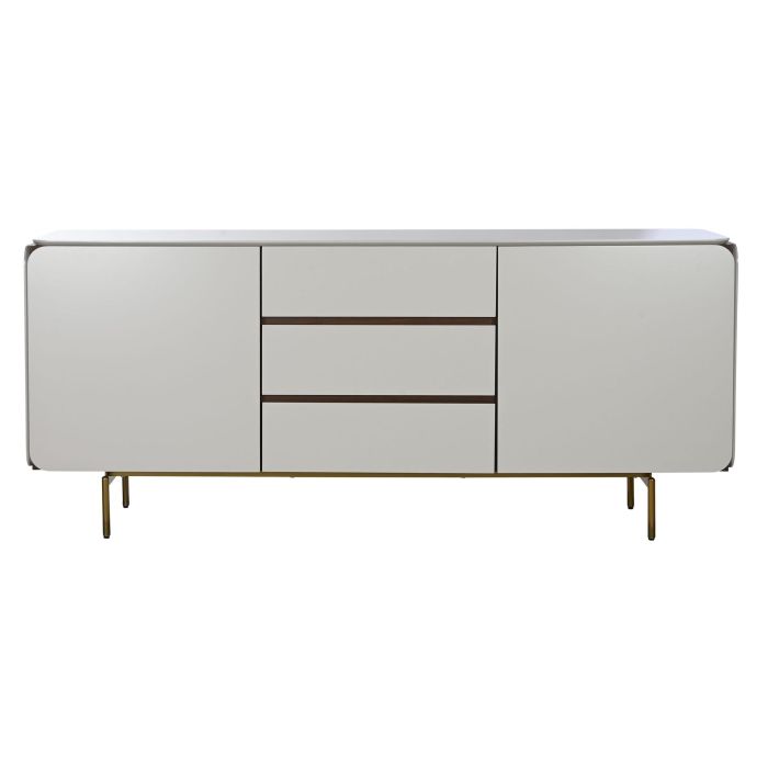 Buffet Moderno DKD Home Decor Blanco Marron 41.5 x 80 x 183 cm Buffet Moderno DKD Home Decor Blanco Marron 41.5 x 80 x 183 cm