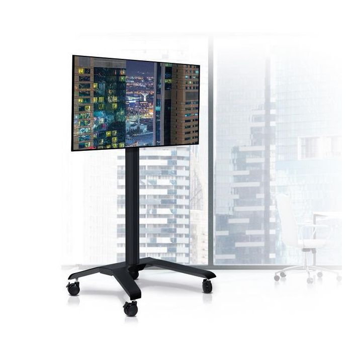 B-Tech Universal Flat Screen Trolley (VESA 600 x 400) - 1.7m Column 4 B-Tech Universal Flat Screen Trolley (VESA 600 x 400) - 1.7m Column 4