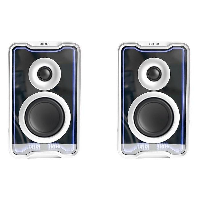 Edifier QR30 Desktoplautsprecher weiss Bluetooth.RGB retail 2 Edifier QR30 Desktoplautsprecher weiss Bluetooth.RGB retail 2