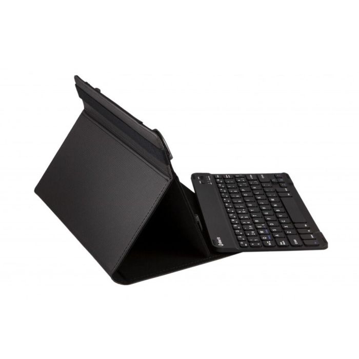 Teclado Bluetooth con Soporte para Tablet Silver HT Funda Universal Gripcase + Teclado para tablets de 9 a 10.1 pulgadas - Negro Teclado Bluetooth con Soporte para Tablet Silver HT Funda Universal Gripcase + Teclado para tablets de 9 a 10.1 pulgadas - Negro