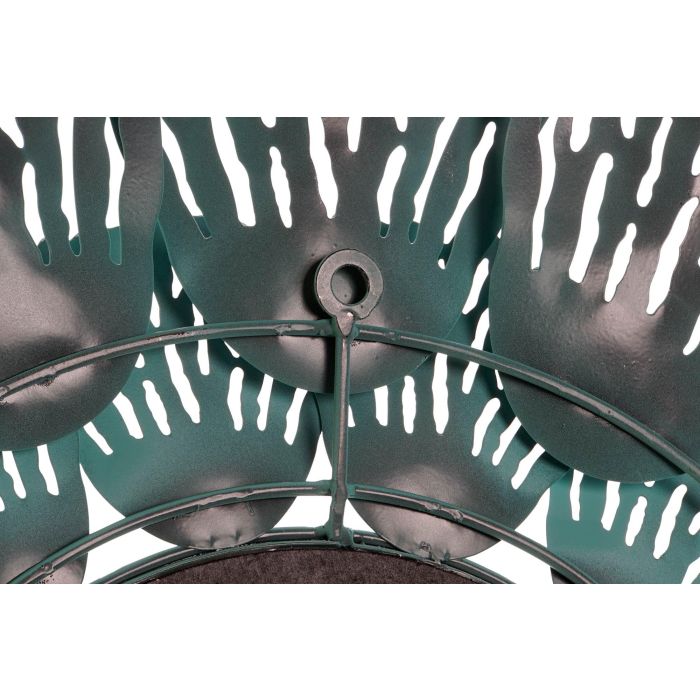 Espejo de pared DKD Home Decor Azul Blanco Coral Mediterráneo 60 x 7 x 60 cm (2 Unidades) (2 Piezas) 3