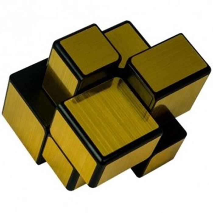 Qiyi Cubo de Rubik Mirror 2x2 Oro - Original y elegante 2 Qiyi Cubo de Rubik Mirror 2x2 Oro - Original y elegante 2