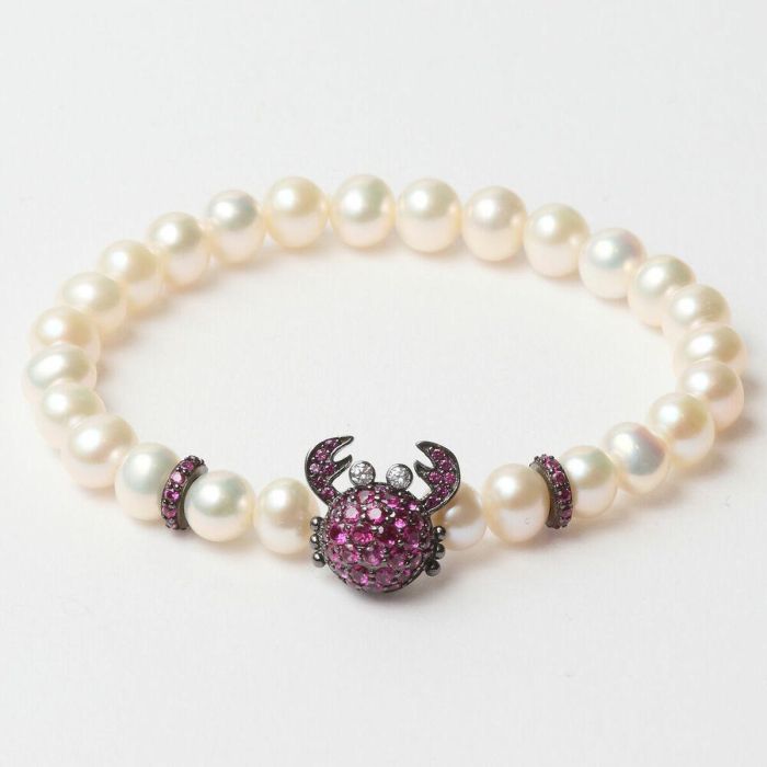 Pulsera Mujer Lancaster JLA-BR-CRAB-5-WH 16 mm Pulsera Mujer Lancaster JLA-BR-CRAB-5-WH 16 mm