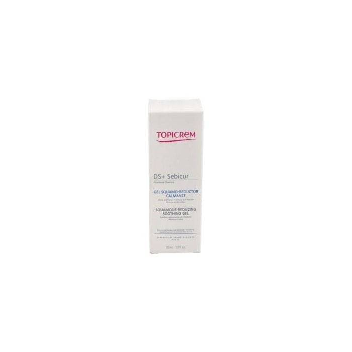 Topicrem DS+ Gel Squamo-Reductor Calmante 30 ml para Dermatitis Seborreica, Rojeces y Escamas en Rostro y Cuero Cabelludo