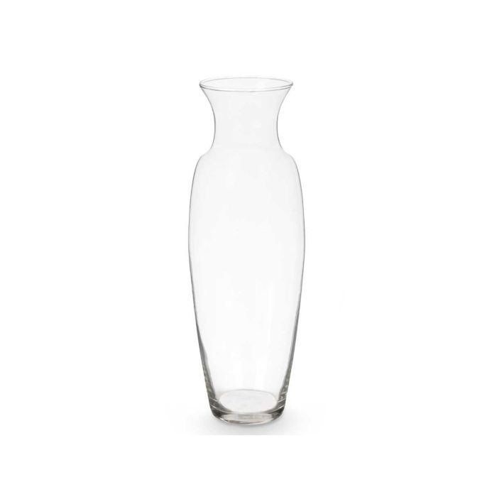Jarrón de Cristal Cuello Ancho 50 cm - Giftdecor - Vidrio Transparente 1 Jarrón de Cristal Cuello Ancho 50 cm - Giftdecor - Vidrio Transparente 1