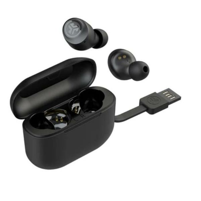 Auriculares Bluetooth JLab IEUEBGAIRPOPRBLK124 Auriculares Bluetooth JLab IEUEBGAIRPOPRBLK124