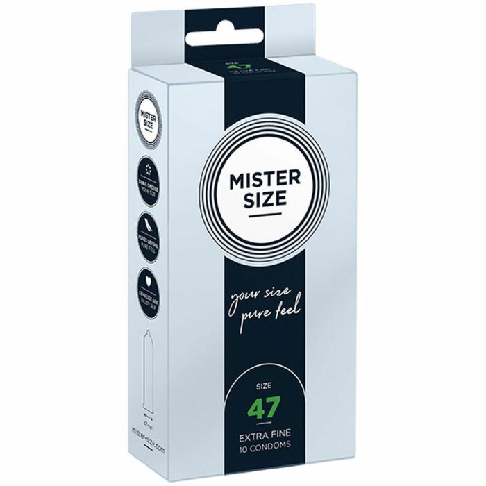 Preservativos Mister Size 04136400000 Extrafinos (47 mm) Preservativos Mister Size 04136400000 Extrafinos (47 mm)