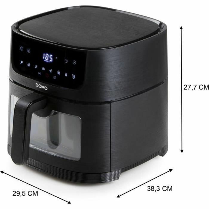 Domo DO540FR Freidora de Aire Caliente con Pantalla Digital, 6L, 8 Programas, Deli-Fryer 2 Domo DO540FR Freidora de Aire Caliente con Pantalla Digital, 6L, 8 Programas, Deli-Fryer 2