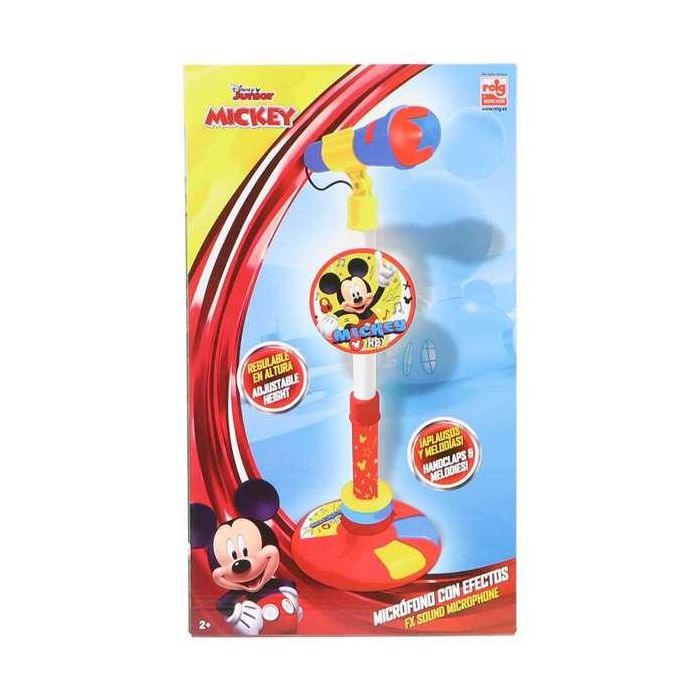 Micro de pie con amplificador y funciones en pedales de mickey 82x19x5 1