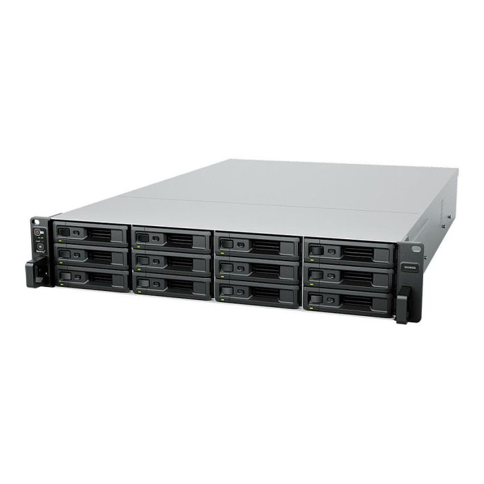 Synology NAS SA3400D (12 Bahías) 2U Rackmount Servidor de Almacenamiento 1