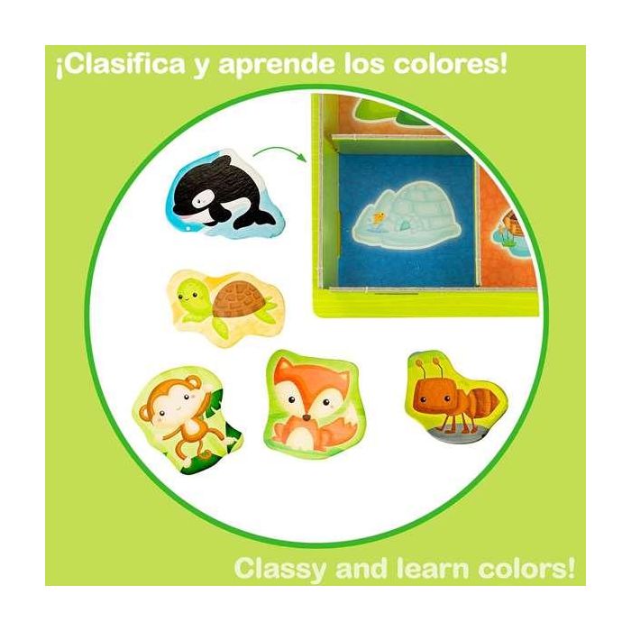 Juego montessori cajas de animales 3 Juego montessori cajas de animales 3