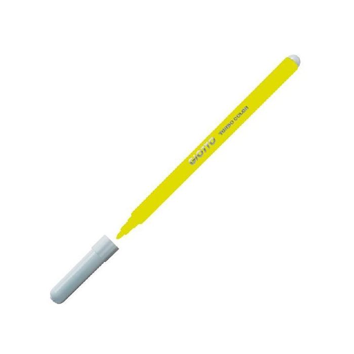 Giotto Rotulador Turbo Color Amarillo Caja 12 Ud