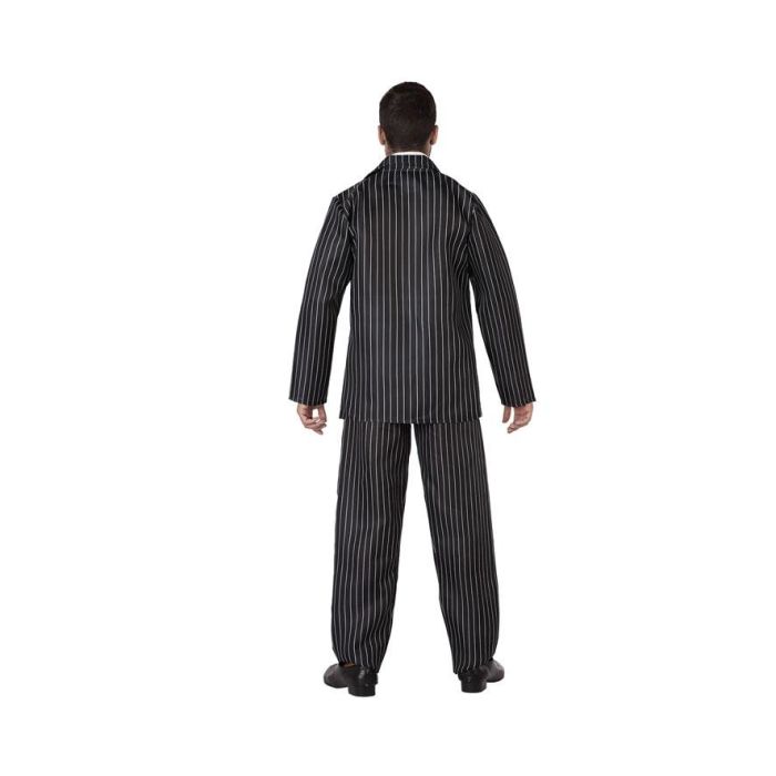 Disfraz Ganster-Fantasma para Hombre Adulto - Chaqueta, Pantalón, Corbata y Cuello - Tallas M-L 2 Disfraz Ganster-Fantasma para Hombre Adulto - Chaqueta, Pantalón, Corbata y Cuello - Tallas M-L 2
