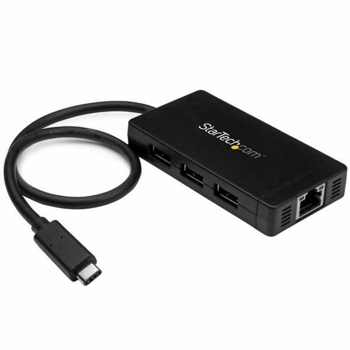 Hub USB Startech HB30C3A1GE Negro Hub USB Startech HB30C3A1GE Negro