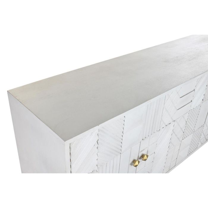 Buffet Moderno DKD Home Decor Blanco Dorado 43 x 84 x 157 cm 8