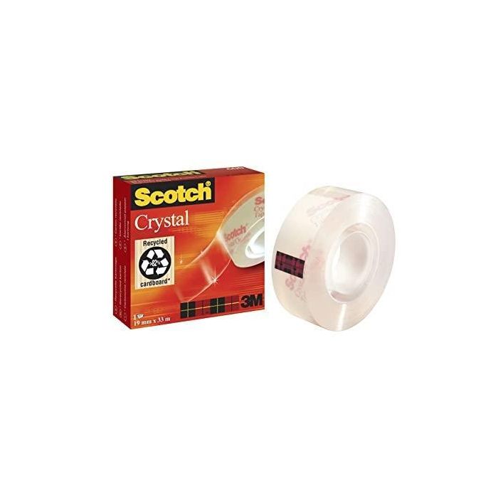 Cinta Adhesiva Scotch Supertransparente 33 Mt X 19 mm 600-1933Ci Cinta Adhesiva Scotch Supertransparente 33 Mt X 19 mm 600-1933Ci