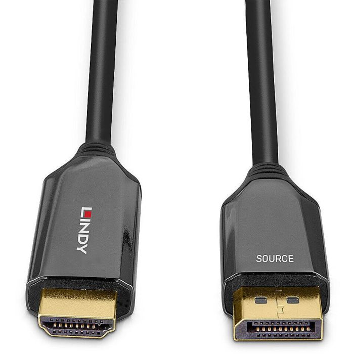 LINDY Adaptador DisplayPort a HDMI 8K60Hz Activo 1m Cable 40930 4