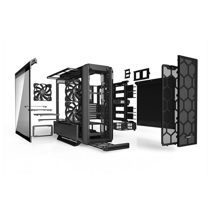 be quiet! Silent Base 802 Window Black Midi Tower Negro ATX EATX Micro ATX Mini-ITX be quiet! Silent Base 802 Window Black Midi Tower Negro ATX EATX Micro ATX Mini-ITX