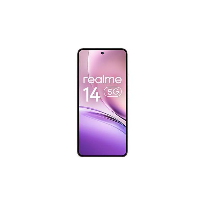 realme 631011005815-B 14 5G 6.67" Android 15, 12 GB RAM, 256 GB Almacenamiento, Cám. 50 MP, 6000 mAh, Rosa