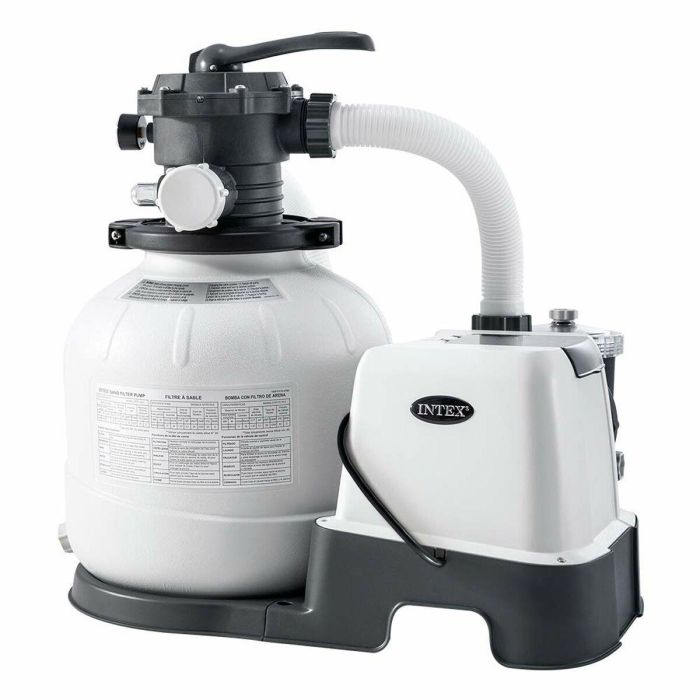 Intex 26676 Sistema de Filtración y Tratamiento de Sal 2 en 1 - Filtro de Arena 6m³/h para Piscinas hasta 32m³ 2