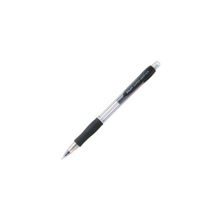Pilot Portaminas H-185 Supergrip 0.5mm Con Goma Negro