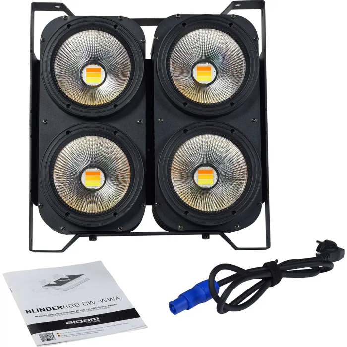 Algamlight Blinder Cob 4X 100W Blanco Frío/Blanco Cálido/Ámbar 3