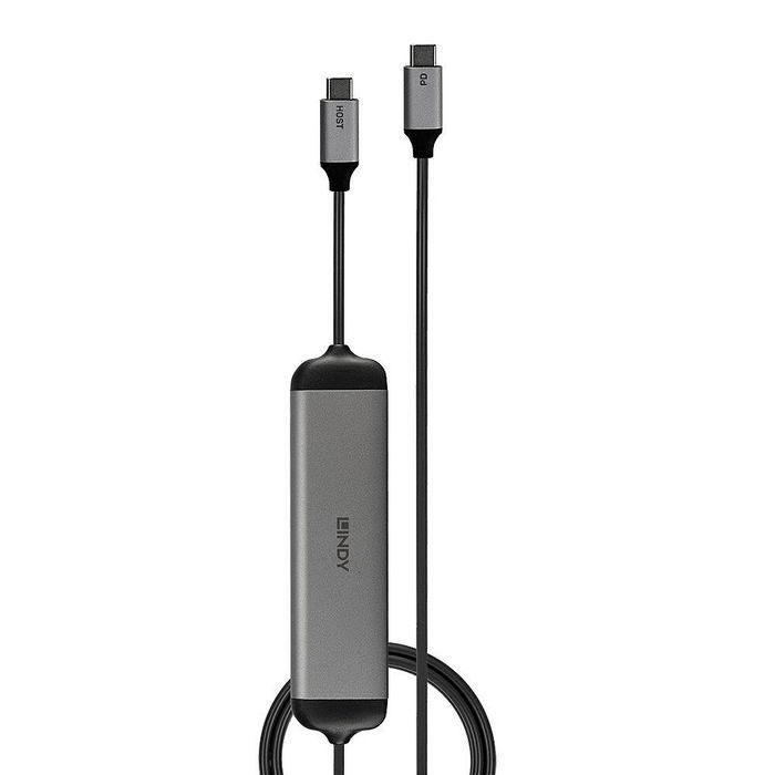 Lindy DST-Micro 140, USB-C Laptop Micro Docking Station with 4K Support and 1.4m 60W Charging Cable 1 Lindy DST-Micro 140, USB-C Laptop Micro Docking Station with 4K Support and 1.4m 60W Charging Cable 1
