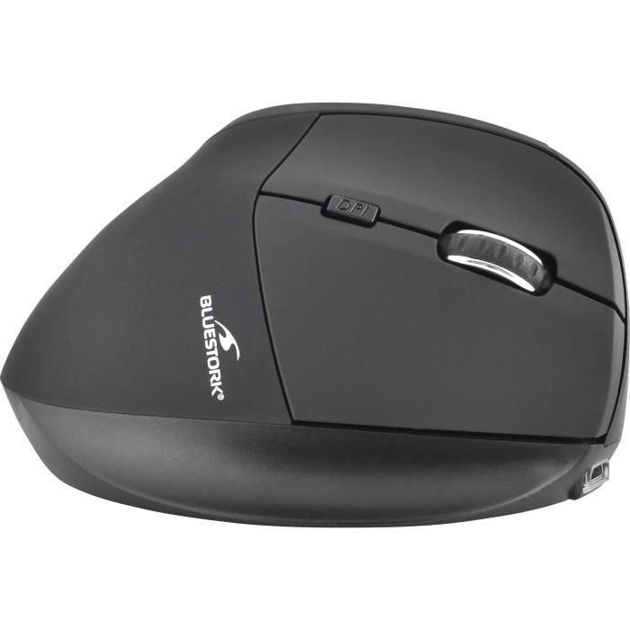 Ratón ergonómico - Inalámbrico - Bluestork - Óptico - 1200 ppp - 6 botones - PC / MAC 2 Ratón ergonómico - Inalámbrico - Bluestork - Óptico - 1200 ppp - 6 botones - PC / MAC 2