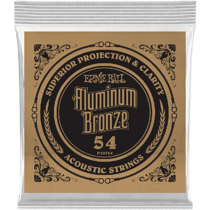 Ernie Ball Cuerda Acústica Aluminium Bronze Calibre .054